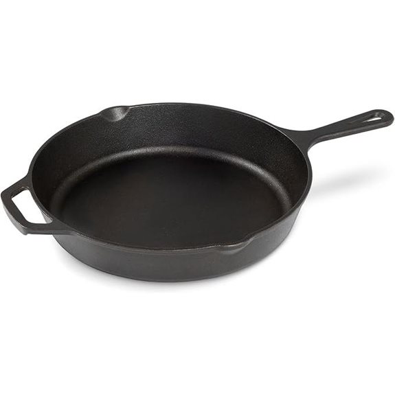Navaris Gusseisenpfanne 30 cm Vorgewürstet Ofenfest