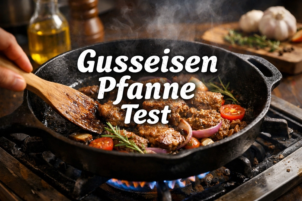 gusseisen pfanne test