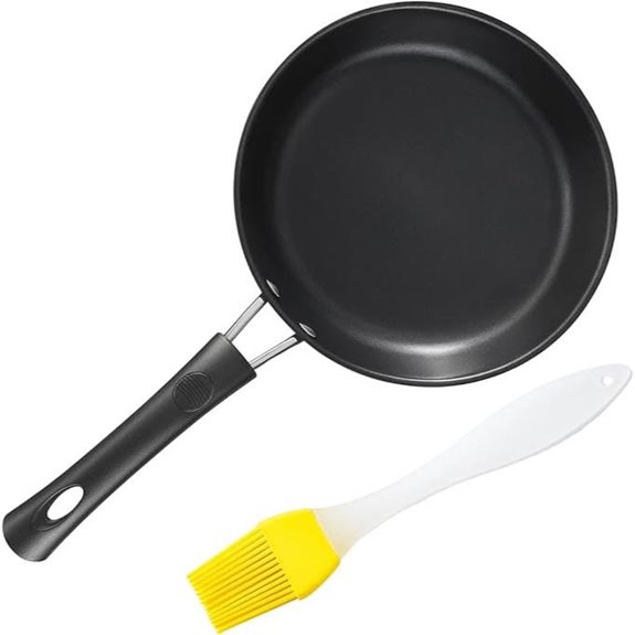 Mini-Gusseisenpfanne 14 cm fürs Camping Induktion