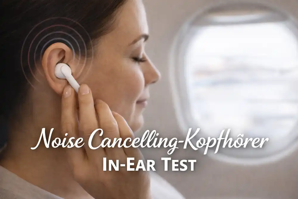 noise cancelling-kopfhörer in-ear test